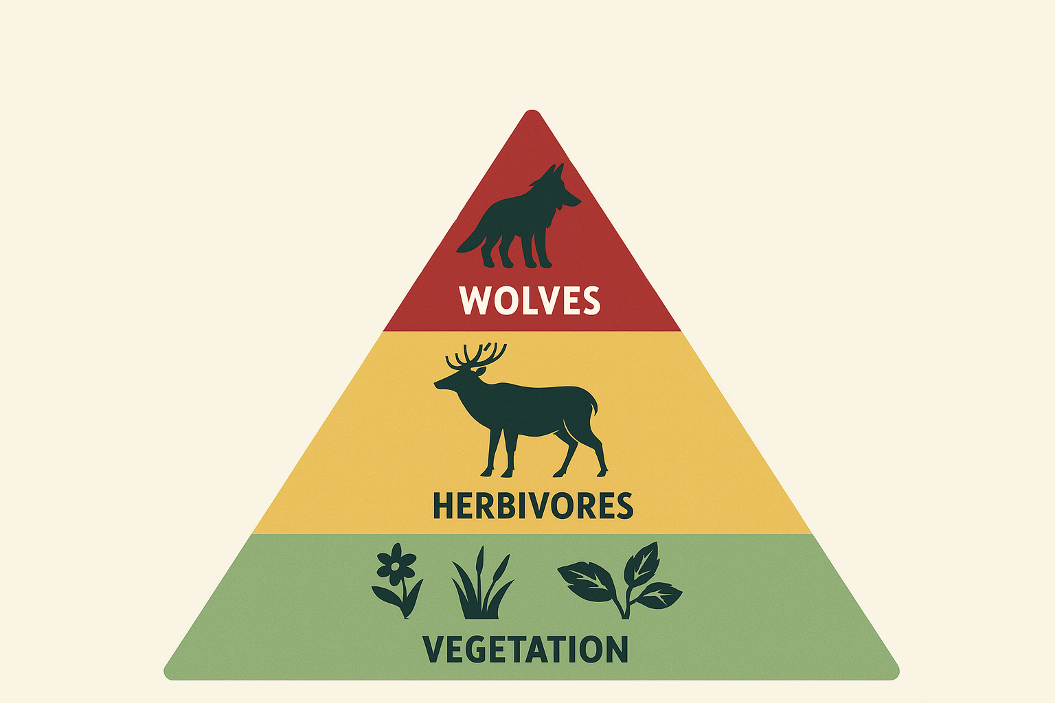 How Wolves Changed Rivers: Understanding A Trophic Cascade